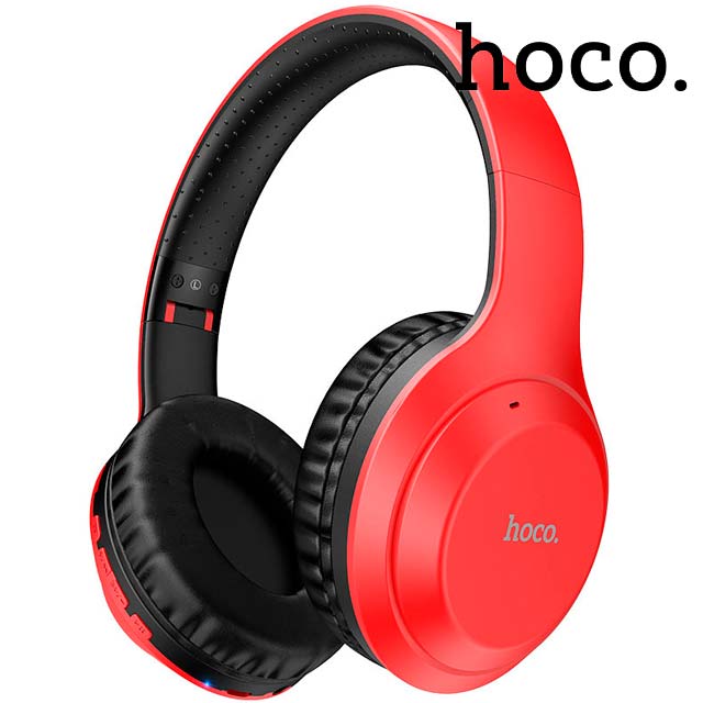 Hoco W30 Red უსადენო, ბლუთუზ ყურსასმენები